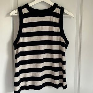 Loft sleeveless heavyweight tee